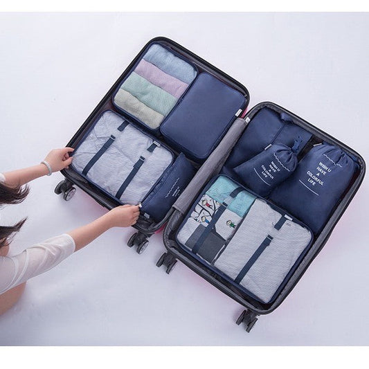 Frendorf | 10 Stück/Set Reisetaschen Organizer für Gepäckkoffer