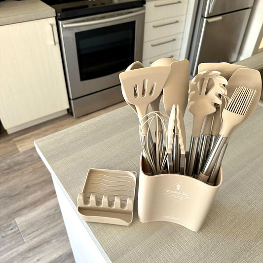 Lyon Küchenutensilien-Set aus Silikon