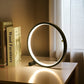 Halo Glo Lampe – minimalistische dimmbare runde LED-Tischlampe