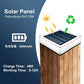 Frendorf | SolarNova Flache LED-Solarlampe | Energieeffizient | Außenbeleuchtung | Garten & Terrasse