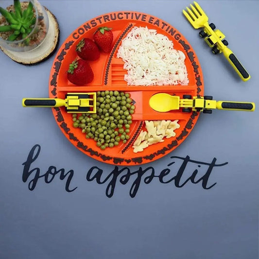 Frendorf | Baustellen Ess-Set für Kinder