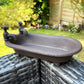 Bath Tub Cast Iron Garden Bird Feeder