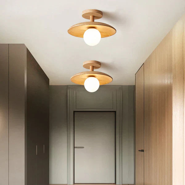 Zeitlose und elegante japanische Deckenlampe