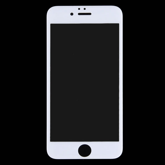 Frendorf | 0,1 mm 9H Vollbild Flexible Faser Hitzebeständige Glasfolie für iPhone 6 & 6s (Weiß)