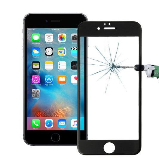 Frendorf | 0,26 mm 9H Oberflächenhärte 3D explosionsgeschütztes gehärtetes Glas-Schutzfolie für iPhone 6 Plus & 6s Plus (Schwarz)