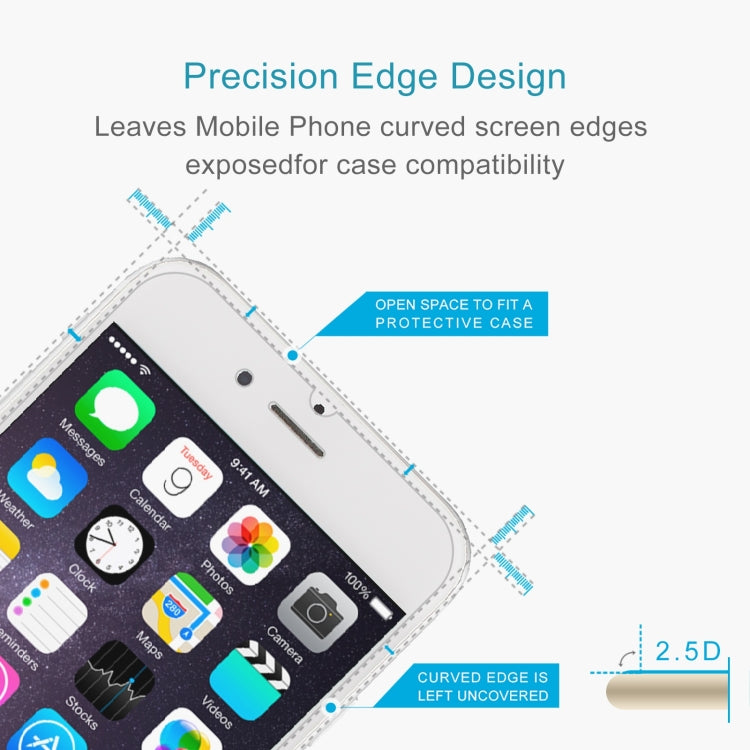 Frendorf | 2.5D Nicht-Vollbild Gehärtetes Glasfolie Für iPhone 8 / 7 / 6 / 6S