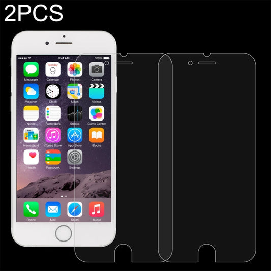 Frendorf | 2 PCS für iPhone 8 / 7 / 6 / 6S 0.26mm 9H Oberflächenhärte 2.5D explosionssicheres gehärtetes Glas Nicht-Vollbildfolie