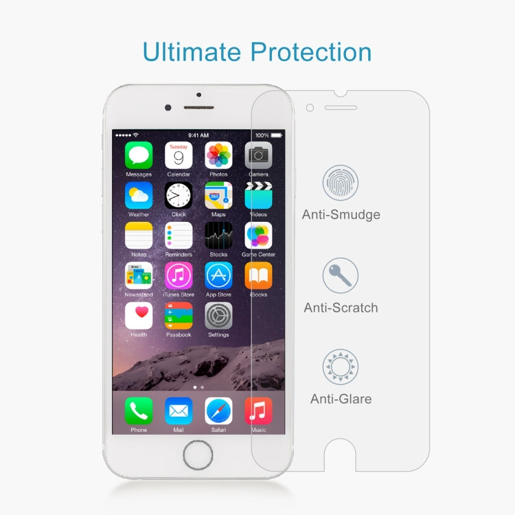Frendorf | 2 PCS für iPhone 8 / 7 / 6 / 6S 0.26mm 9H Oberflächenhärte 2.5D explosionssicheres gehärtetes Glas Nicht-Vollbildfolie