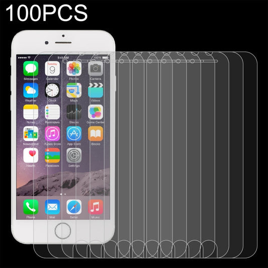 Frendorf | 100 PCS für iPhone 8 / 7 / 6 / 6S 0,26 mm 9H Oberflächenhärte 2,5D explosionsgeschütztes gehärtetes Glas Nicht-Vollbildfilm