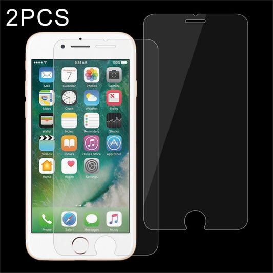 Frendorf | 2 PCS für iPhone 8 Plus & iPhone 7 Plus 0,26 mm 9H Oberflächenhärte 2,5D explosionssicher gehärtetes Glas Nicht-Vollbild-Film