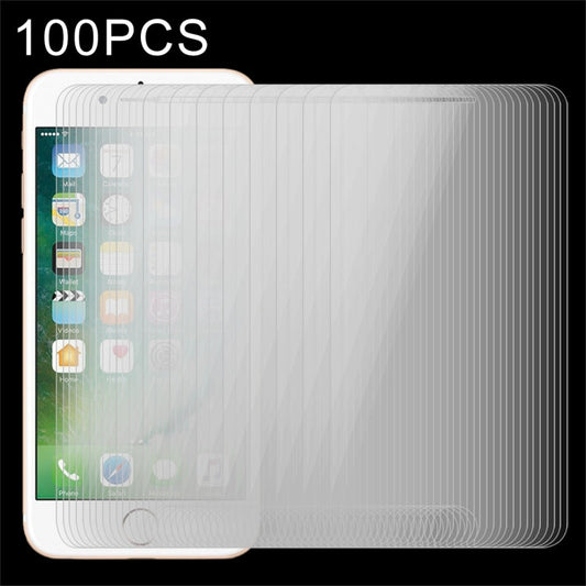 Frendorf | 100 PCS für iPhone 8 Plus & iPhone 7 Plus 0,26 mm 9H Oberflächenhärte 2,5D explosionssicheres gehärtetes Glas Nicht-Vollbild-Film