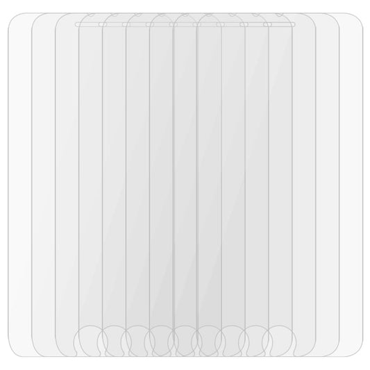 Frendorf | 10 PCS für iPhone 8 Plus & iPhone 7 Plus 0,26 mm 9H Oberflächenhärte 2,5D explosionssicheres gehärtetes Glas nicht Vollbildfilm