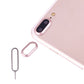 Frendorf | Für iPhone 7 Plus Rückkamera Linsen Schutzabdeckung mit Nadel (Roségold)