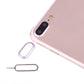 Frendorf | Für iPhone 7 Plus Rückkamera Linsen Schutzabdeckung mit Nadel (Silber)