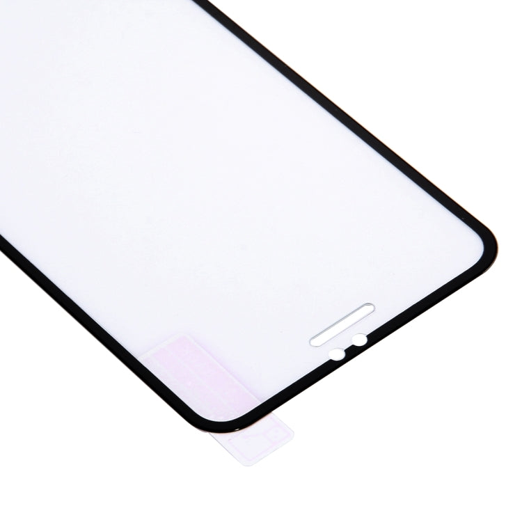Frendorf | Schmaler Edge Vollschutz Gehärtetes Glas Displayschutzfolie für iPhone 6 Plus / 7 Plus / 8 Plus (Schwarz)