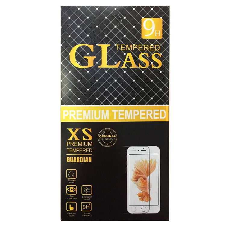 Frendorf | 0.1mm 9H Vollbild Flexible Faser Gehärtetes Glas Folie für iPhone SE 2020 / 8 / 7 (Schwarz)