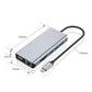 Frendorf | 12 in 1 RJ45 + 100W PD + SD/TF + USB3.0x5 + HDMI + VGA + 3.5mm AUX zu Type-C HUB Adapter
