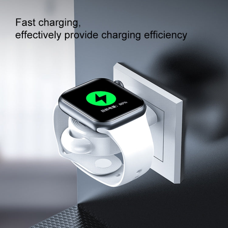 Frerndorf | K02 Universeller Tragbarer Magnetischer Wireless Ladegerät für Apple Watch Series 6 / 5 / SE / 4 / 3 / 2 / 1 (Schwarz)