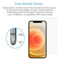Frendorf | Für iPhone 12 / 12 Pro 50 Stück 0,26 mm 9H 2,5D gehärtete Glasfolie (Offenes Loch)
