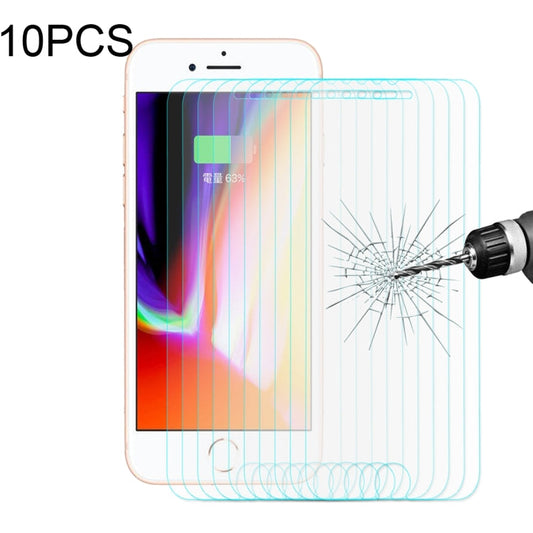 Frendorf | 10 PCS ENKAY für iPhone 8 Plus & 7 Plus 0,26 mm 9H Härte 2,5D gebogenes gehärtetes Glas Bildschirmfolie