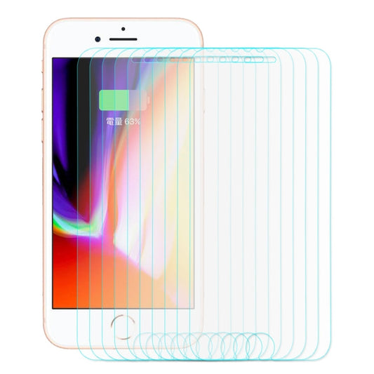 Frendorf | 10 PCS ENKAY für iPhone 8 Plus & 7 Plus 0,26 mm 9H Härte 2,5D gebogenes gehärtetes Glas Bildschirmfolie