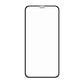 Frendorf | Für iPhone XR ENKAY Hat-prince Vollkleber 0,26 mm 9H 2,5D gehärtete Glasfolie (Schwarz)