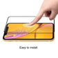 Frendorf | Für iPhone XR ENKAY Hat-Prince 0.26mm 9H 6D Gebogenes Vollbild Tempered Glas Film (Schwarz)