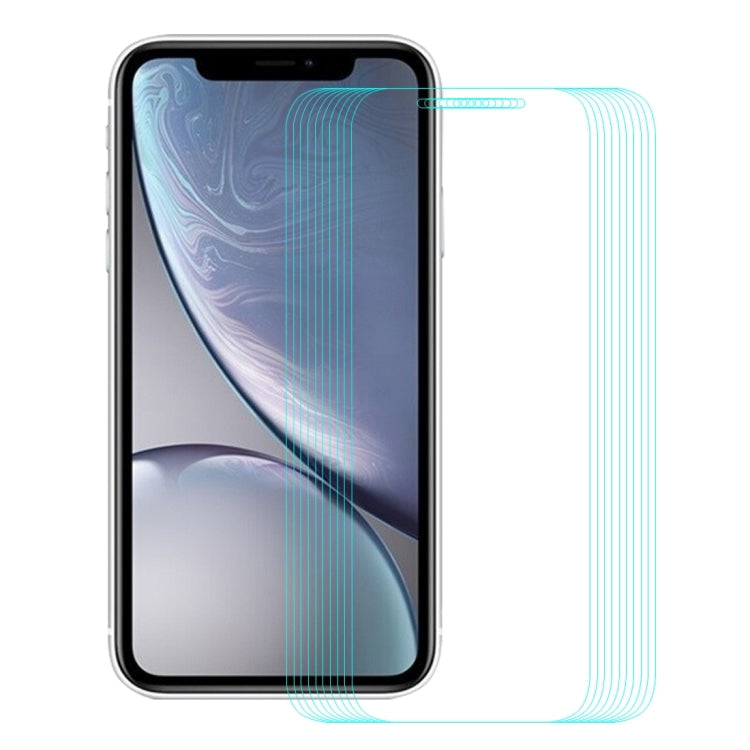 Frendorf | Für iPhone XR 10 Stück ENKAY Hat-Prince 0,26 mm 9H 2,5D Gehärtetes Glas Film