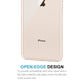 Frendorf | 2 PCS für iPhone 8 Plus & 7 Plus 0.3mm 9H Oberflächenhärte 2.5D gewölbte Kante explosionssicher Premium gehärtetes Glas Rückbildschirm Schutzfolie