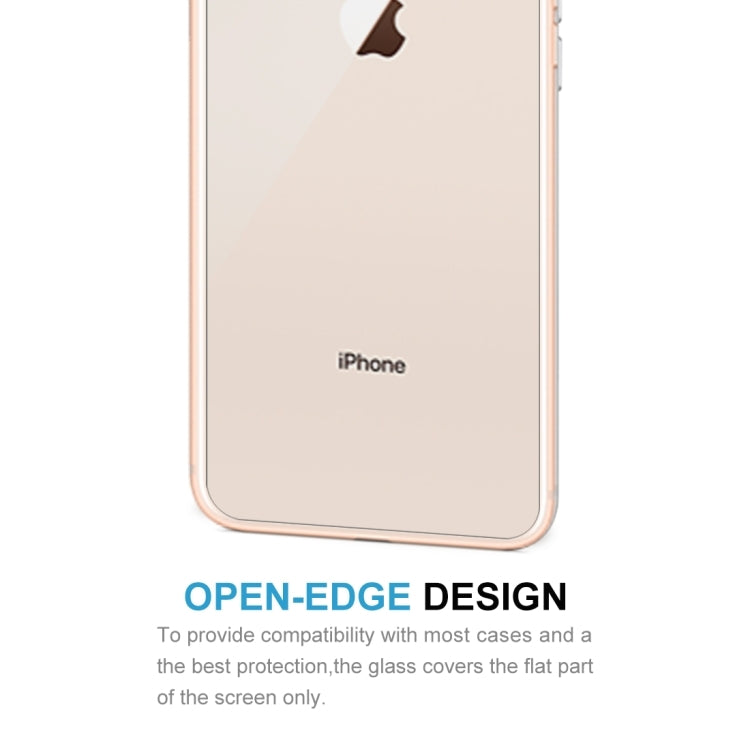 Frendorf | 2 PCS für iPhone 8 Plus & 7 Plus 0.3mm 9H Oberflächenhärte 2.5D gewölbte Kante explosionssicher Premium gehärtetes Glas Rückbildschirm Schutzfolie
