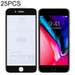 Frendorf | 25 PCS 9H 5D Vollkleber Vollbild Tempered Glass Film für iPhone 7 Plus / 8 Plus