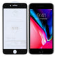 Frendorf | 25 PCS 9H 5D Vollkleber Vollbild Tempered Glass Film für iPhone 7 Plus / 8 Plus
