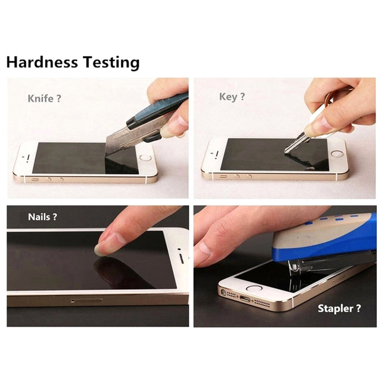 Frendorf | 2 PCS für iPhone SE & 5s & 5C & 5 0,26mm 9H Oberflächenhärte 2.5D explosionssicheres gehärtetes Glas Bildschirmfolie