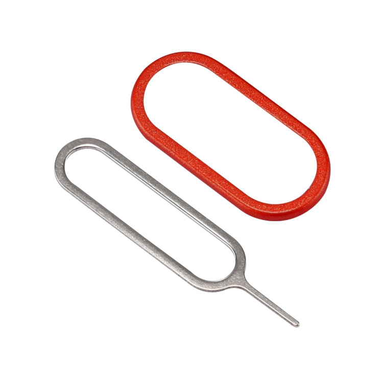 Frendorf | Für iPhone X Rückkamera Linsen Schutzring Cover mit Tray Eject Tool Nadel (Rot)