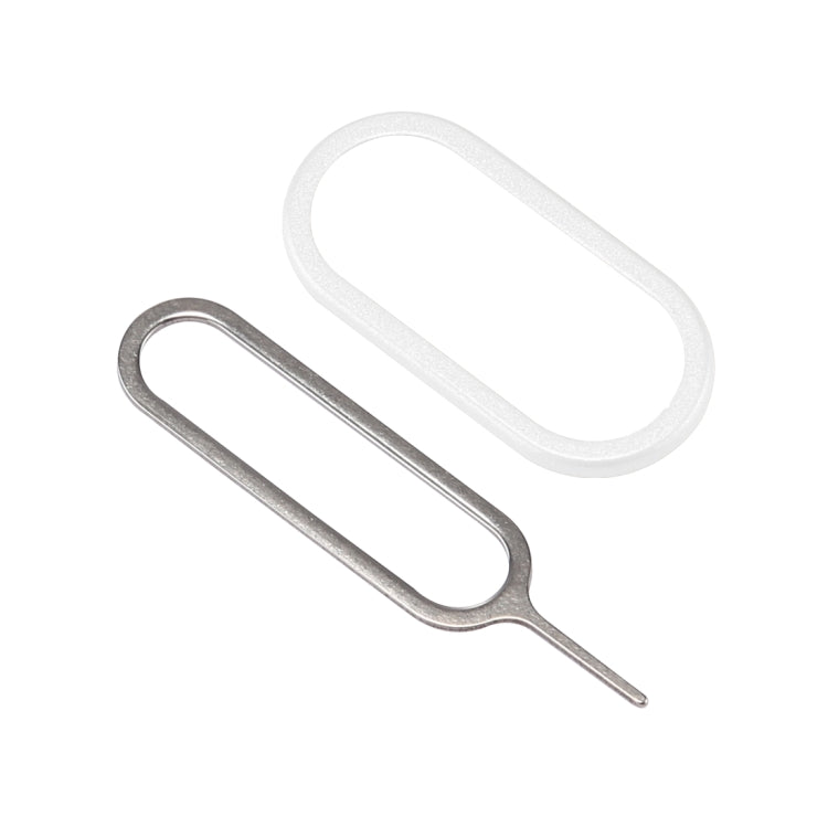 Frendorf | Für iPhone X Rückkamera Linsenschutzringabdeckung mit Tray Eject Tool Nadel (Weiß)