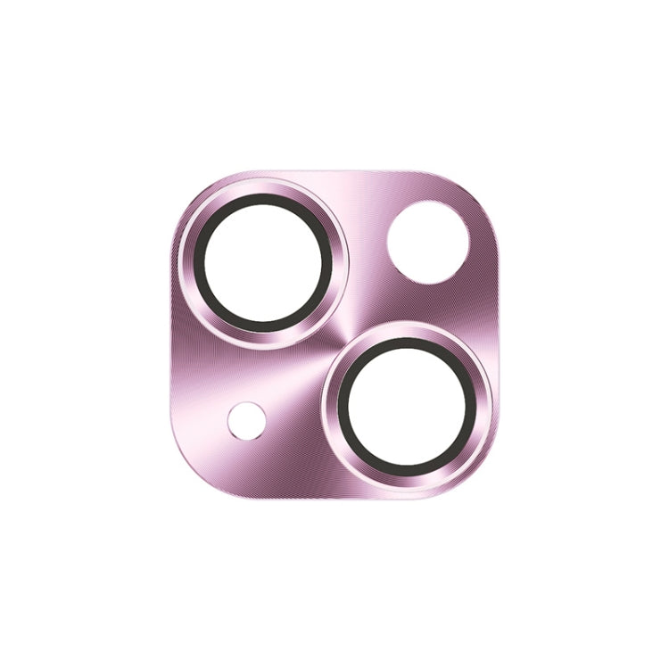 Frendorf | Für iPhone 13 TOTUDESIGN AB-160 Armor Series Aluminiumlegierung Gehärtetes Glas Integrierte Objektivfolie (Pink)