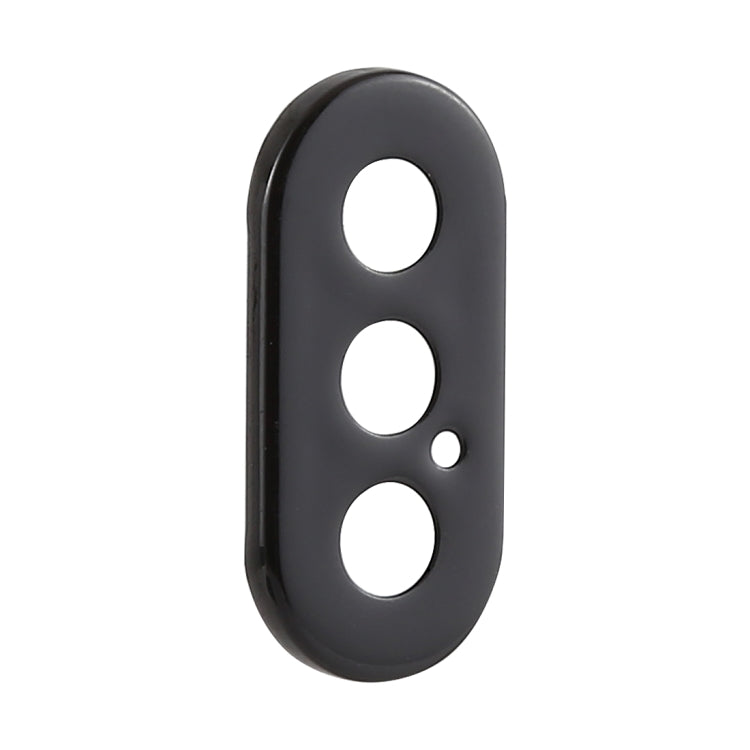 Frendorf | Rückkamera Linsen Schutzring Abdeckung mit Tray Eject Tool Nadel für iPhone XS Max (Schwarz)
