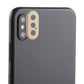 Frendorf | Rückkamera Objektiv Schutzring Abdeckung mit Tray Eject Tool Nadel für iPhone XS Max (Gold)