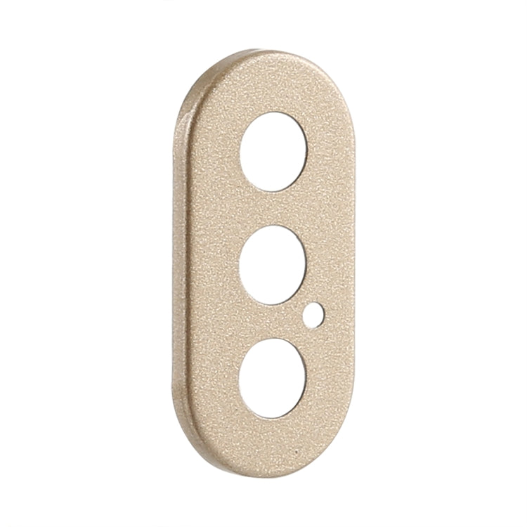 Frendorf | Rückkamera Objektiv Schutzring Abdeckung mit Tray Eject Tool Nadel für iPhone XS Max (Gold)