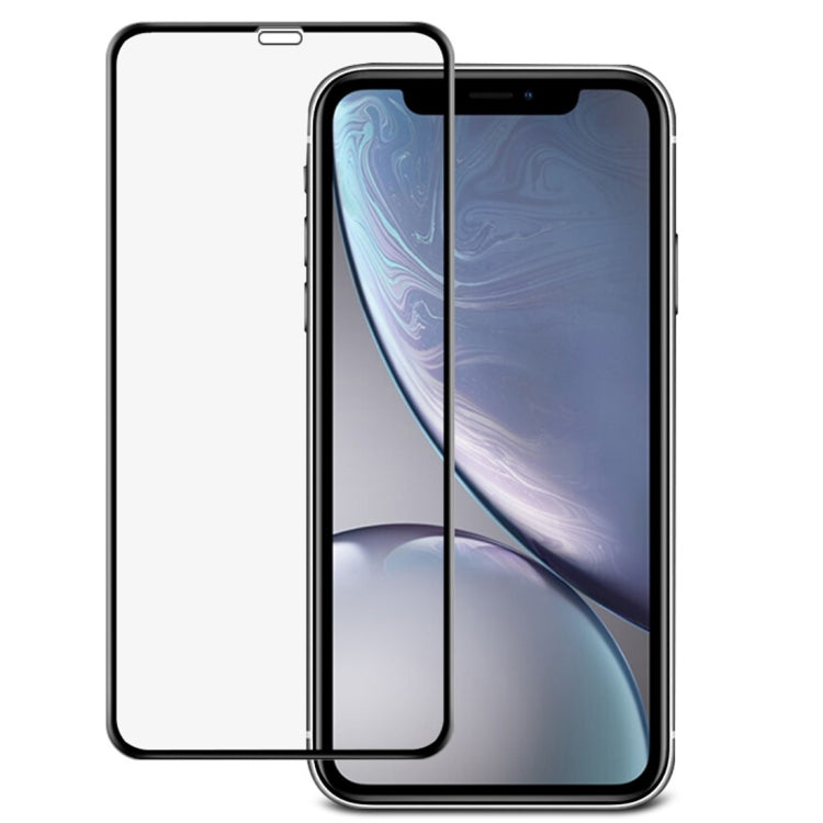 Frendorf | Für iPhone XR IMAK 9H Oberflächenhärte Vollbild-gehärtete Glasschutzfolie (Schwarz)