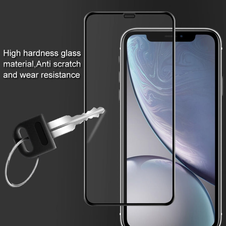 Frendorf | Für iPhone XR IMAK 9H Oberflächenhärte Vollbild-gehärtete Glasschutzfolie (Schwarz)
