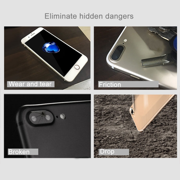 Frendorf | Rückkamera-Linsen-Schutzringabdeckung mit Auswurfstift für iPhone XR (Weiß)
