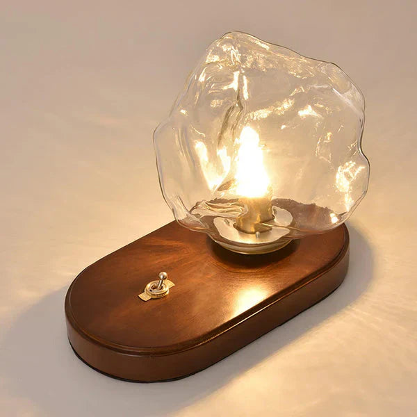 Frendorf | CrystalGlow - künstlerische Tischlampe aus Glas