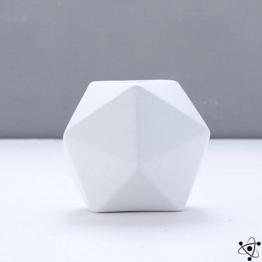 Frendorf | GeoArt Ikosaeder-Skulptur | Moderne Dekoration aus Metall | Geometrisches Design für Zuhause
