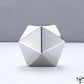 Frendorf | GeoArt Ikosaeder-Skulptur | Moderne Dekoration aus Metall | Geometrisches Design für Zuhause