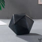 Frendorf | GeoArt Ikosaeder-Skulptur | Moderne Dekoration aus Metall | Geometrisches Design für Zuhause