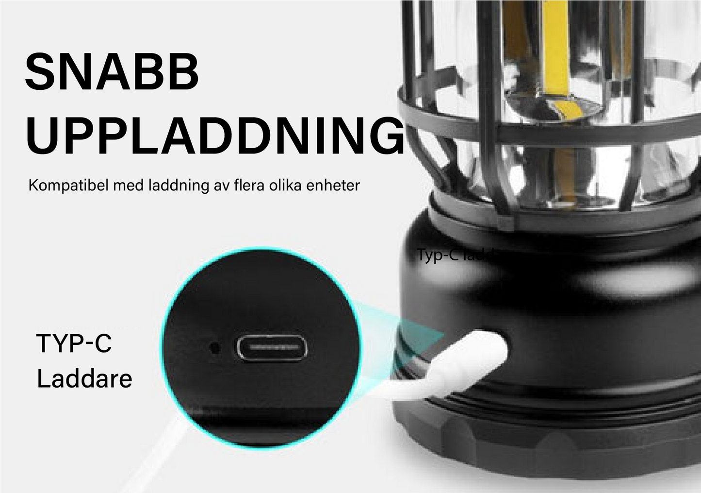 Frendorf | Bärbar Retro Smart Lampe