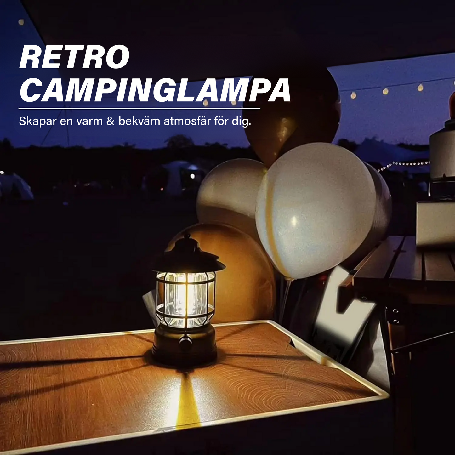 Frendorf | Bärbar Retro Smart Lampe