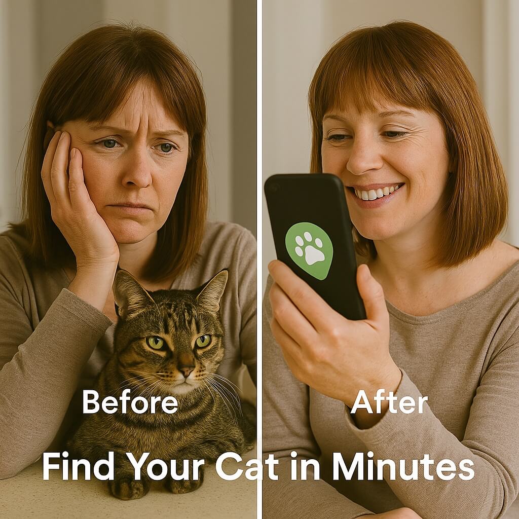 Frendorf | #1 Finde GPS Katzen Tracker mit Echtzeitpositionierung, wasserdichtem Design und Aktivitätsüberwachung für Haustiersicherheit und -verfolgung