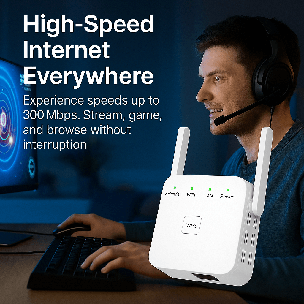 Frendorf | UltraXtend 5G WiFi Booster – Bester WiFi-Extender für schnellere, stärkere Verbindung im Vereinigten Königreich
